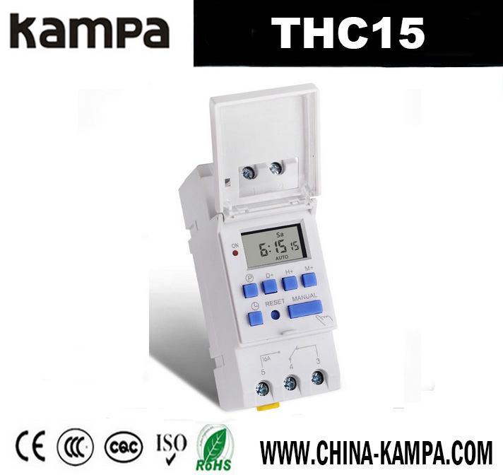 AC 220V Digital LCD Power Timer Programmable Time Switch Relay 16A