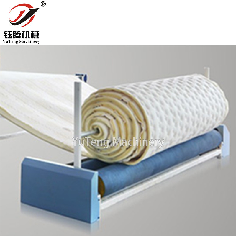 Automatic Industrial Textile Mattress Fabric Rolling Machine