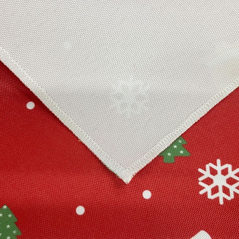 Customizable White Polyester Sublimation Blank Bibs For Babies