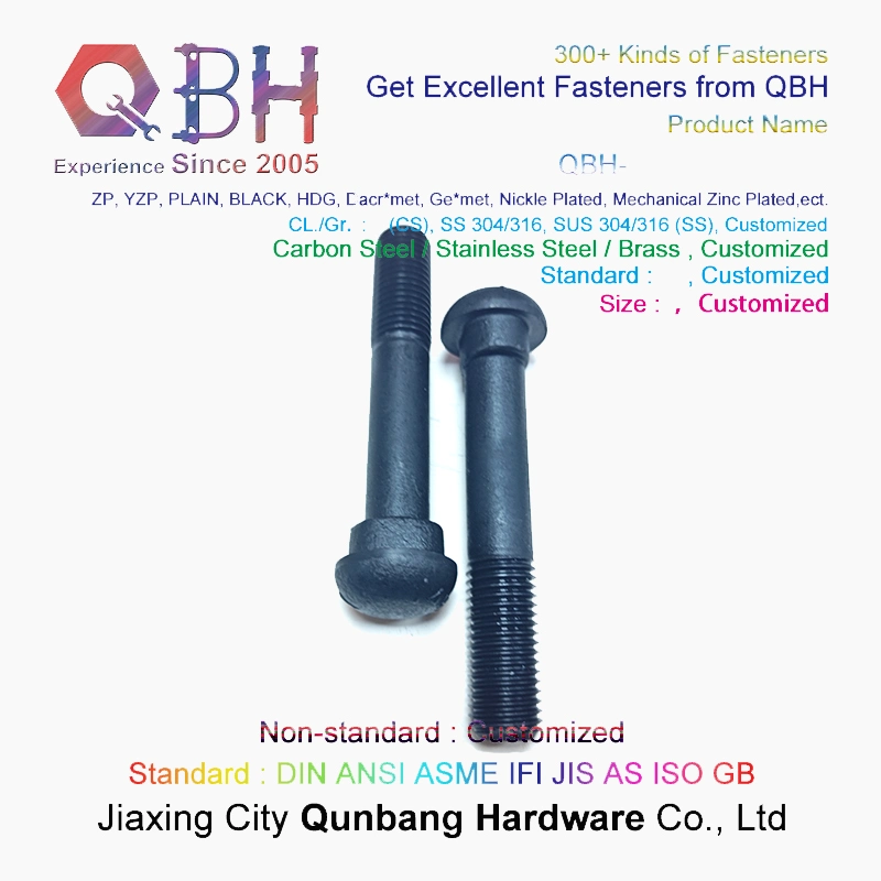 Carbon Steel Neck Track Bolts ASME/ANSI B18.10
