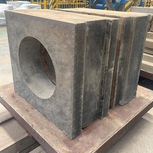High Refractoriness Under Load Compound Prefabricated Blocks Pot Mouth Brick For Reduction Furnace Of Metal Magnesium