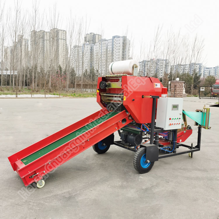 Automatic Silage Baler Machine Hay Baler Machine Silage Baler Packing Machine