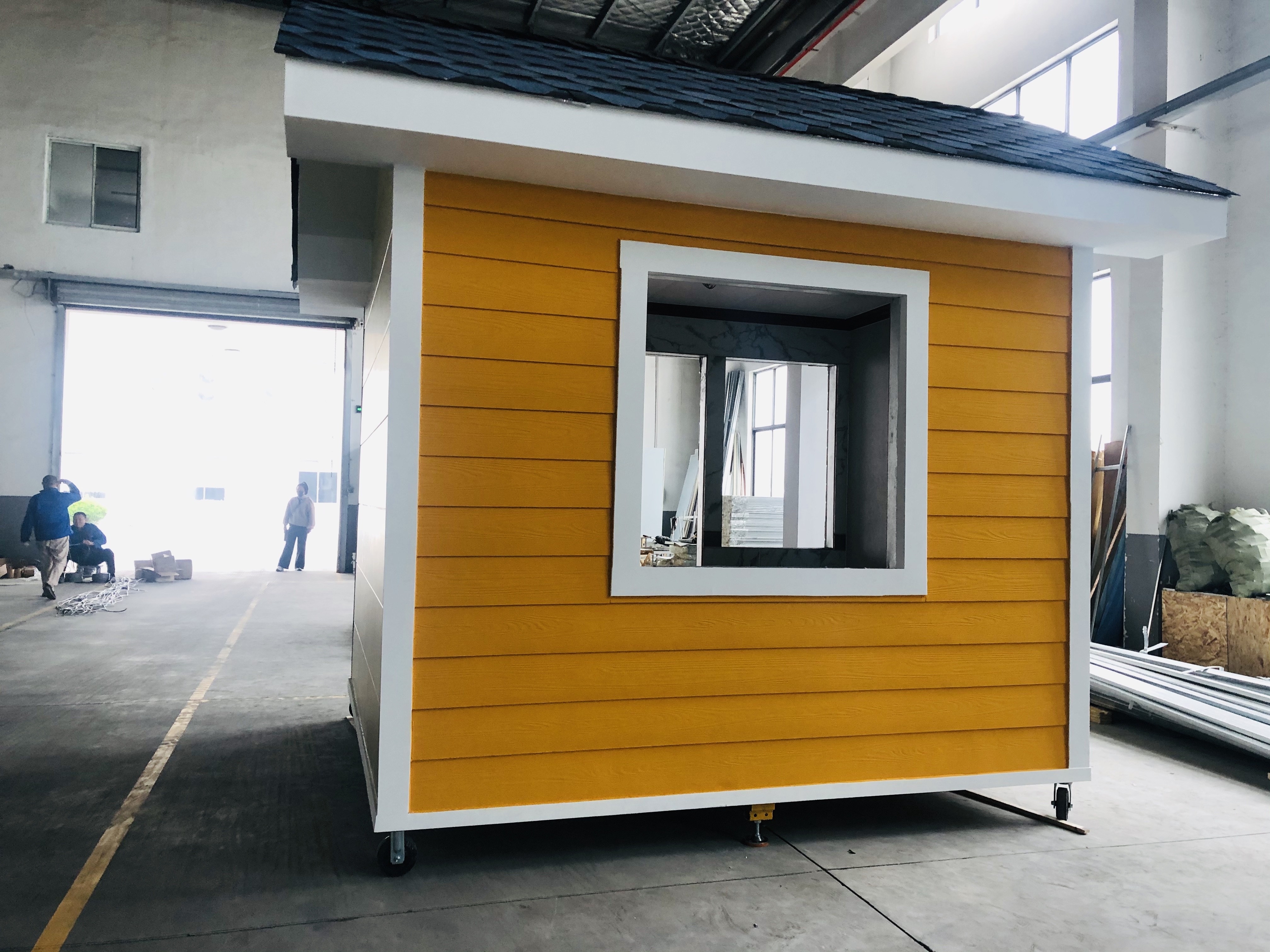 Room Guard Prefab Tiny House 15m2 Light Gauge Steel Framing