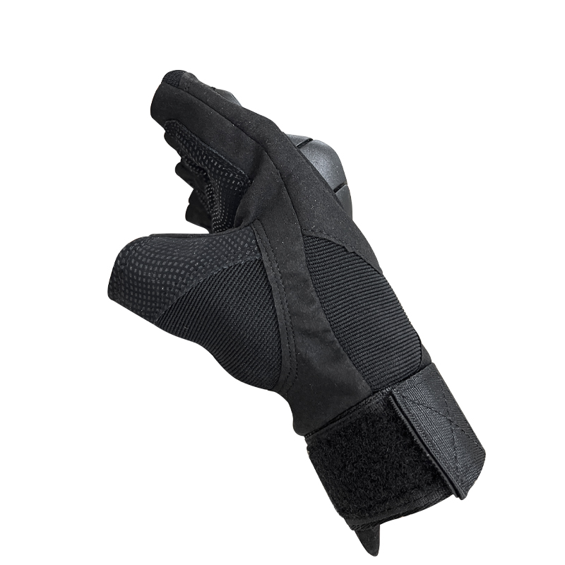 Enhance Your Outdoor Experience with Waterproof Half-Finger Hand Protection in Black