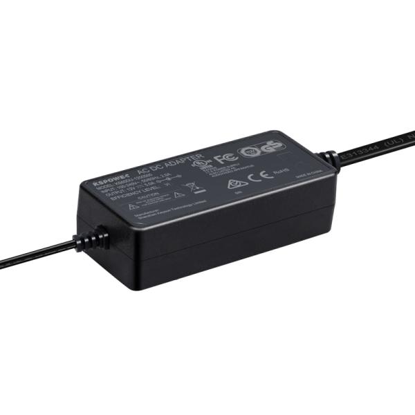 UL Electric Class II Power Supply 12V 5A 240V Customised With Desktop Connection