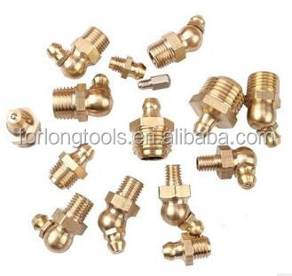 1/4"-19 BSP Grease Nipple Cap Stainless Steel Straight Fitting 90 degree for Transportation Equipment Customized Support OEM