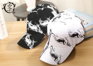 China Baseball Cap Cool Sports Hats With Adjustable Velcro Backclosure For Men Women on sale