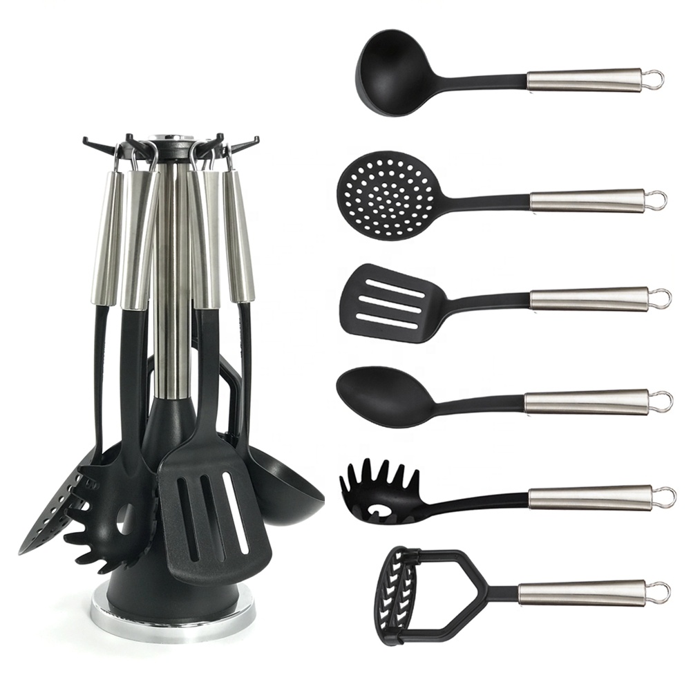 Cookware Sets Utensilios De Cocina De Plstico Heat-Resistant Nylon Kitchen Tool