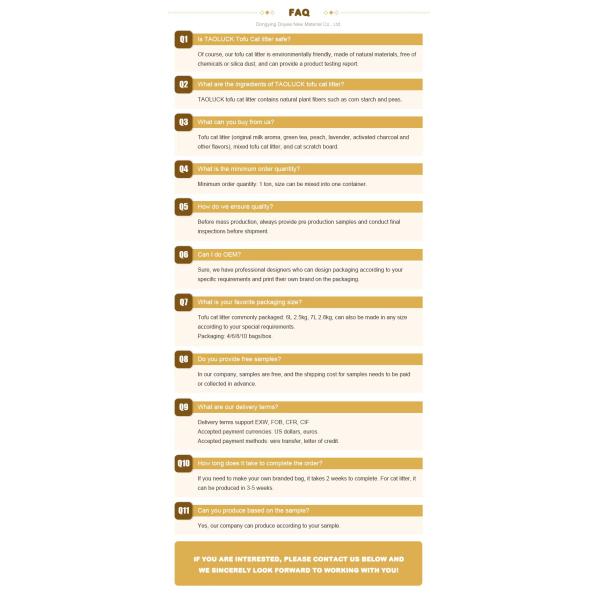 6L Tofu Based Cat Litter 3 Second Water Absorption Directly Flush Toilet