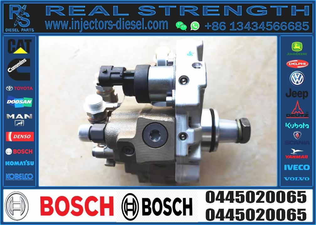 High Quality Common Rail Diesel Engine CP3 Fuel Injection Pump 0445020065 Pump Assembly For SK200-8 SK210-8 Excavator