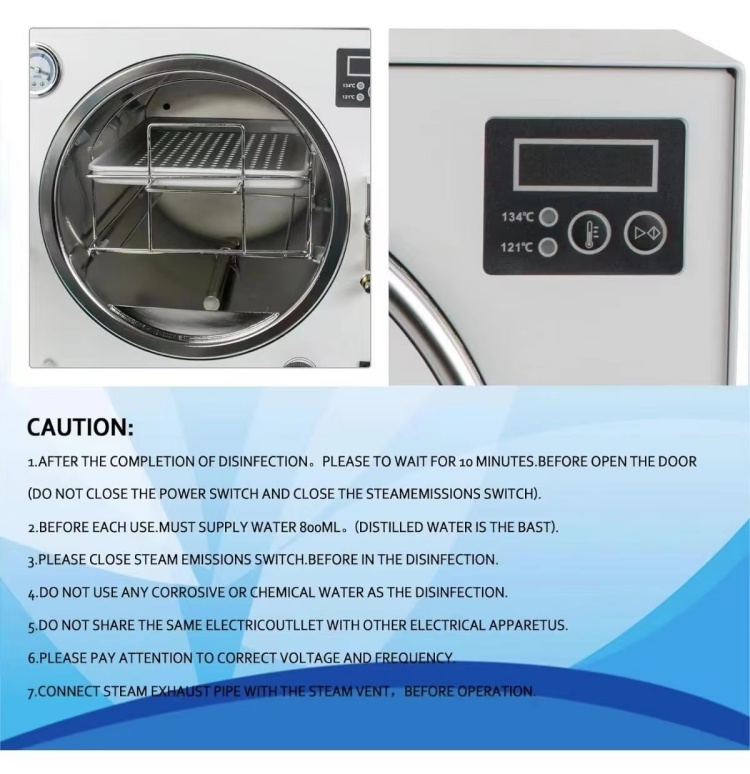 Good price Hospital Sterilizer Equipment Dental Clinic 18L Class N Dental Autoclave