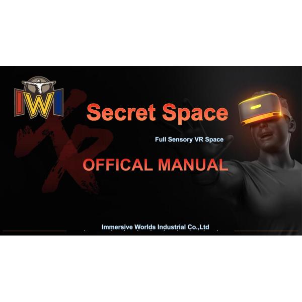 Escape Room Shooting Space Arcade VR Games Simulator CE Rohs