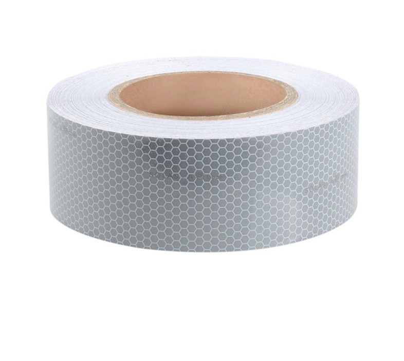 Silver White Reflective Material Marine SOLAS RETRO REFLECTIVE TAPE For Safety Signs