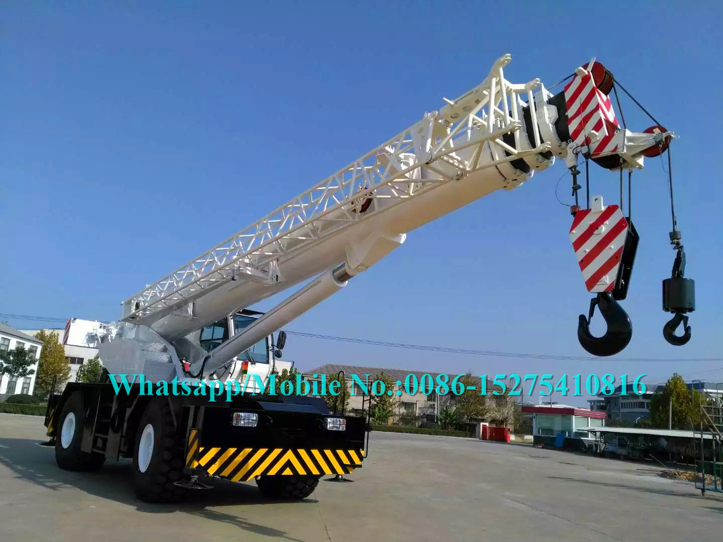 Brand New 30 Ton 35 Ton Mobile Crane , RT35 Zoomlion Truck Crane 46m Lifting Height