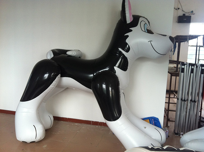 Indoor Inflatable Wolf Decoration , Airtight PVC Inflatable Wolf for Decoration