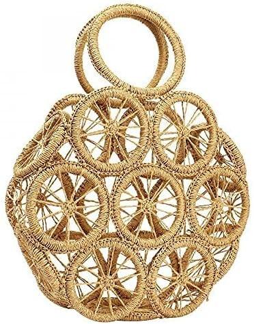 WOMENS LARGE STRAW BAGS BEACH TOTE BAG HANDWOVEN HOBO BAG SUMMER BEACH BAG STRAW