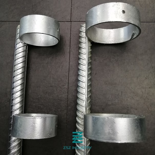Wood column bars solid Anchor Fencing Post ground pile screw Galvanized Fence Fittings