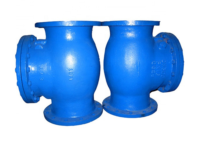 PN10 / PN16 Ductile Iron Valves Hydraulic Swing Check Valve ANSI BS DIN JIS