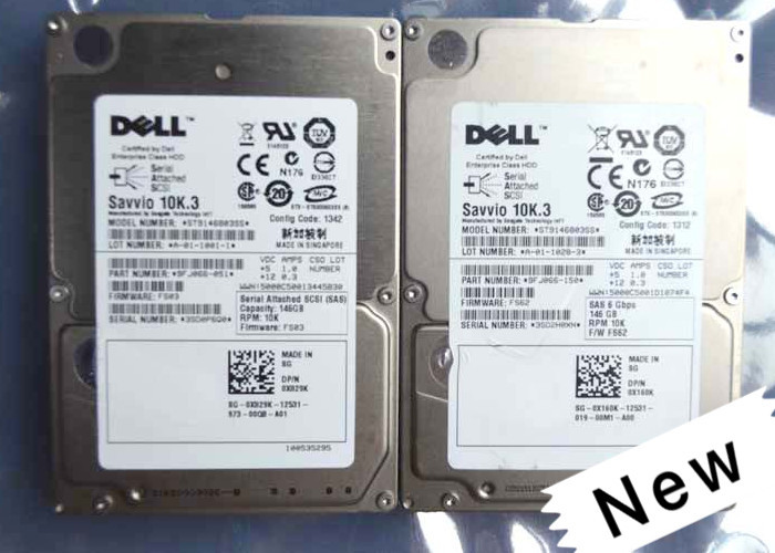 146G 10K Dell 2.5 SAS Drives , Dell Laptop Hard Drive ST9146803SS X829K X160K