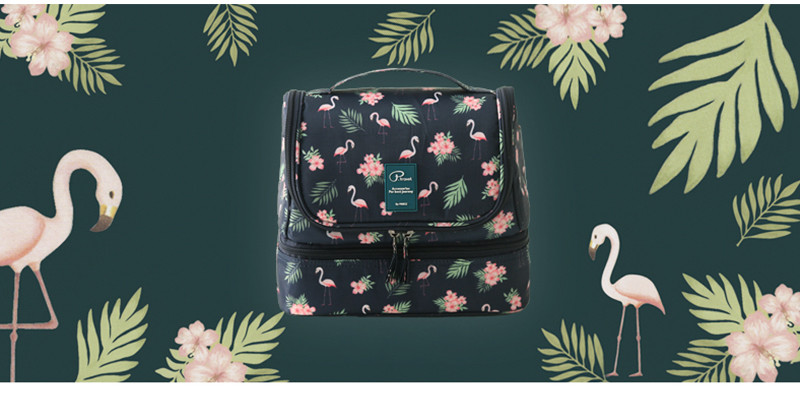 Wholesale Waterproof Hanging Portable Travel Toiletry Bag For Girls