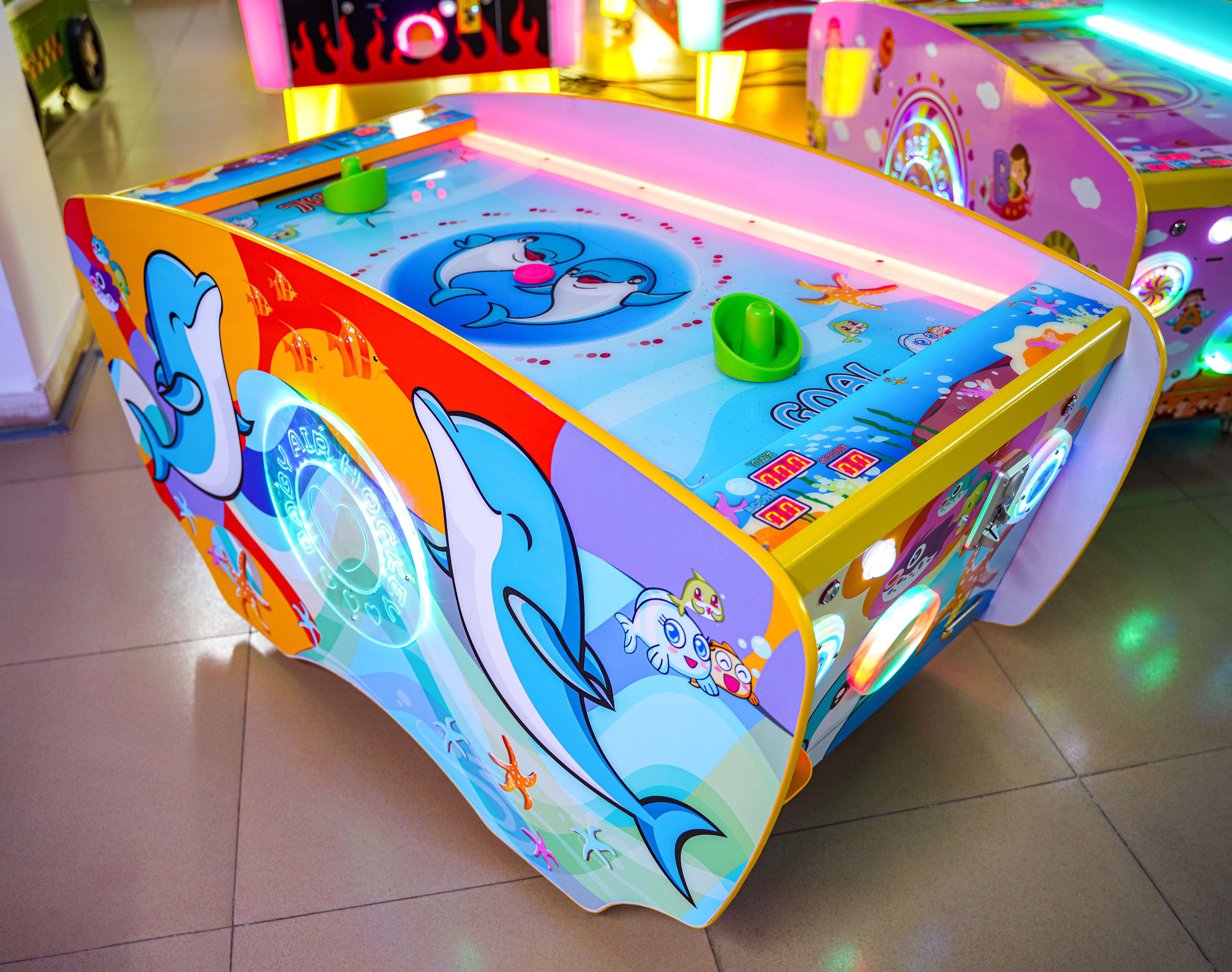 Coin Pusher Mini Air Hockey Game Machine Redemption Machine For Club Party