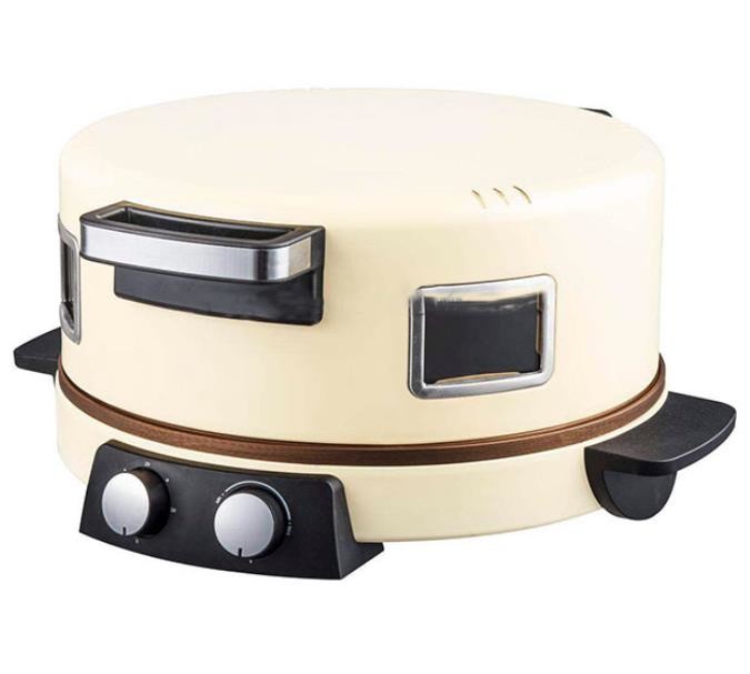 Full Metal Automatic Arabic Bread Maker Machine Red Color