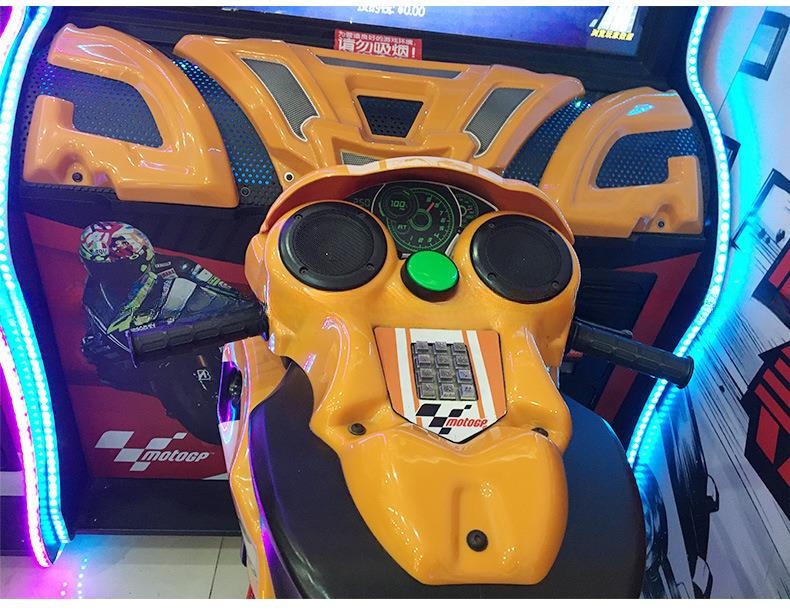 Adult Super GP Motorcycle Game Machine For Shopping Mall CE Certificated