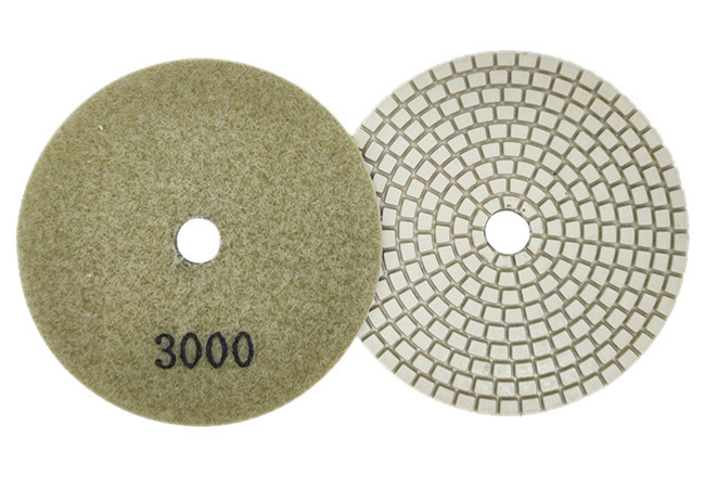 100 Grit 7 Step Dry Diamond Polishing Pads 4" 100mm