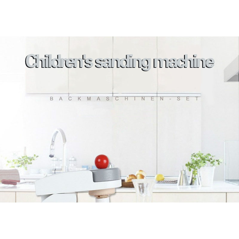 Simulation Coffee Machine Wooden Miniature Kitchen Set For Baby Early Learning