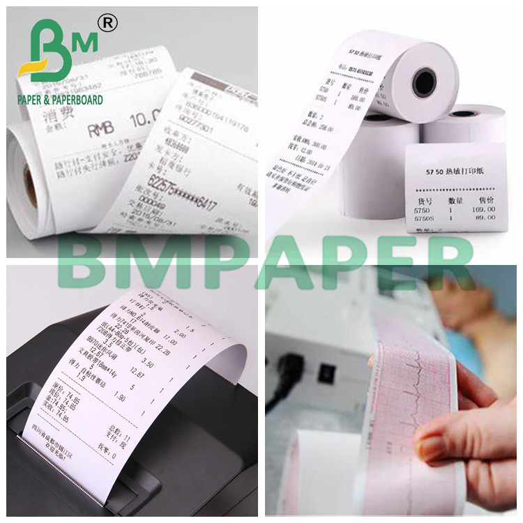 210gsm Uncoated Thermal Synthetic Paper Good Ink Absorption Effect Wood Pulp Cardboard