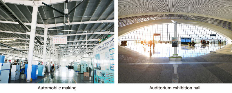 Large  Industrial Ceiling Fans