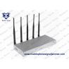 Buy cheap 5 Bands Mobile Phone Signal Jammer Desktop Type Air Pressure 86 - 106kPa from wholesalers