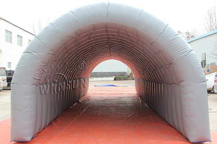 3 - Layer PVC Inflatable Tunnel Tent , Fire Retardant Big Inflatable Tent
