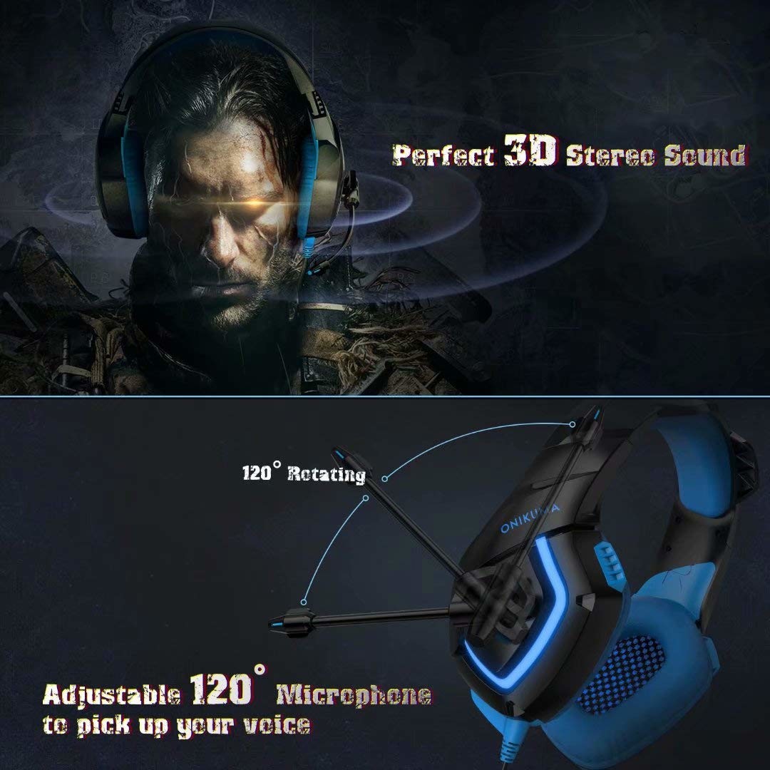 PC Xbox One 2.2m 117dB 100mA Stereo Gaming Headset