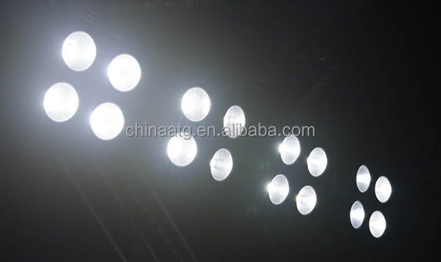 COB400W 4 Eyes Vegetable Par Light Bar Flash lights For Stage And Dance Floor