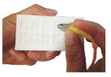 MPO / MTP Fiber Optic Cleaner Anti - Static Body Design 95mm X 48mm 200g