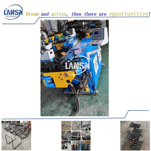 4kw Full Automatic Pipe Bending Machine Metalworking Job