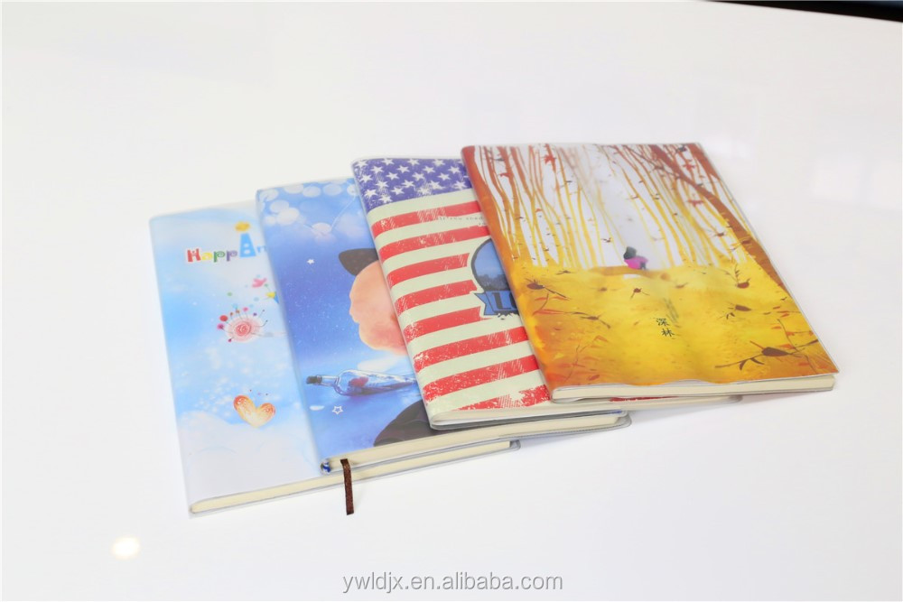 PP Cover A5 Project Notebook with Horizontal Line Inside Pages and Colored PP Dividers