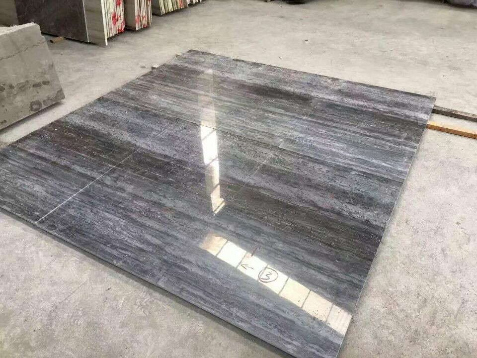 Blue Wooden Vein Marble Slabs,Blue Wood Grain Marble Slabs
