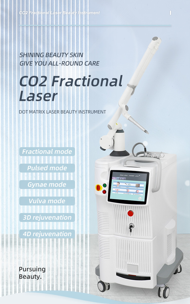 Fotona 4d 10600nm Co2 Fractional Laser Machine Water Air Cooling