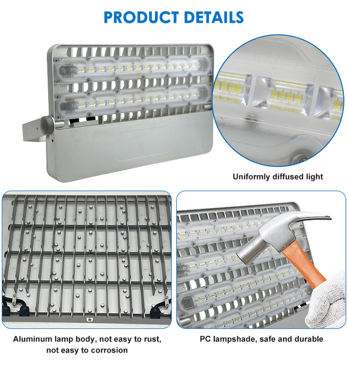 SMD3030 IP66 Led Sports Stadium Lighting Outdoor For Baseball Field