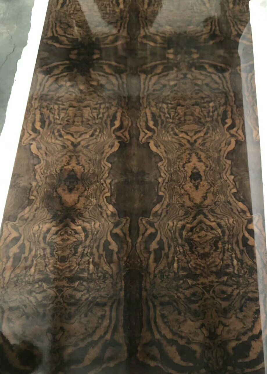 Walnut Burl Veneer Walnut Burr Veneer Exotic Walnut Burl Wood Veneer for Fine Furniture