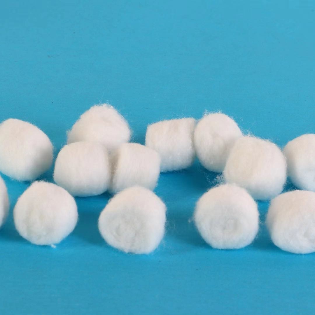 No Impurities Meet EP And BP Absorbent Medical Cotton Ball Consumable