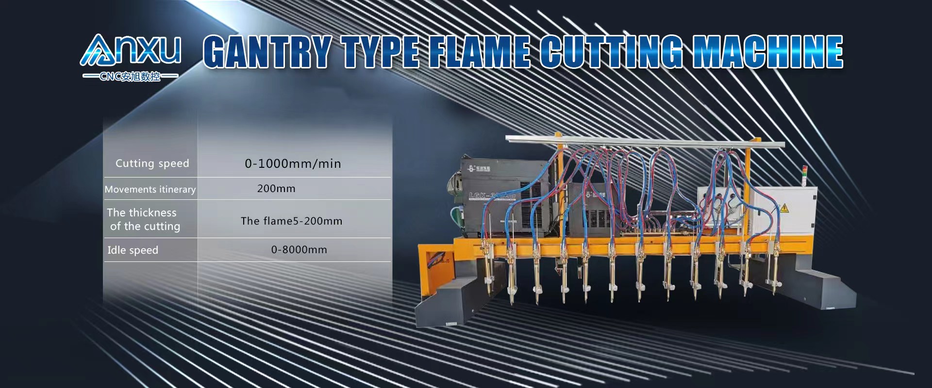 2060 Heavy Stainless Steel Plate Metal Flame Cutting Equipment Gantry Flame Plasma Cutting Machine