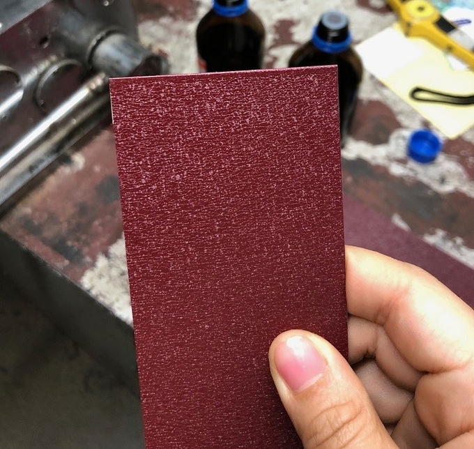Z275=G90 Super SMP 40 Years Pre-Painted Galvanized Red Color Textured Trapezoidal Roof Sheet Metal Roof Wall Cladding