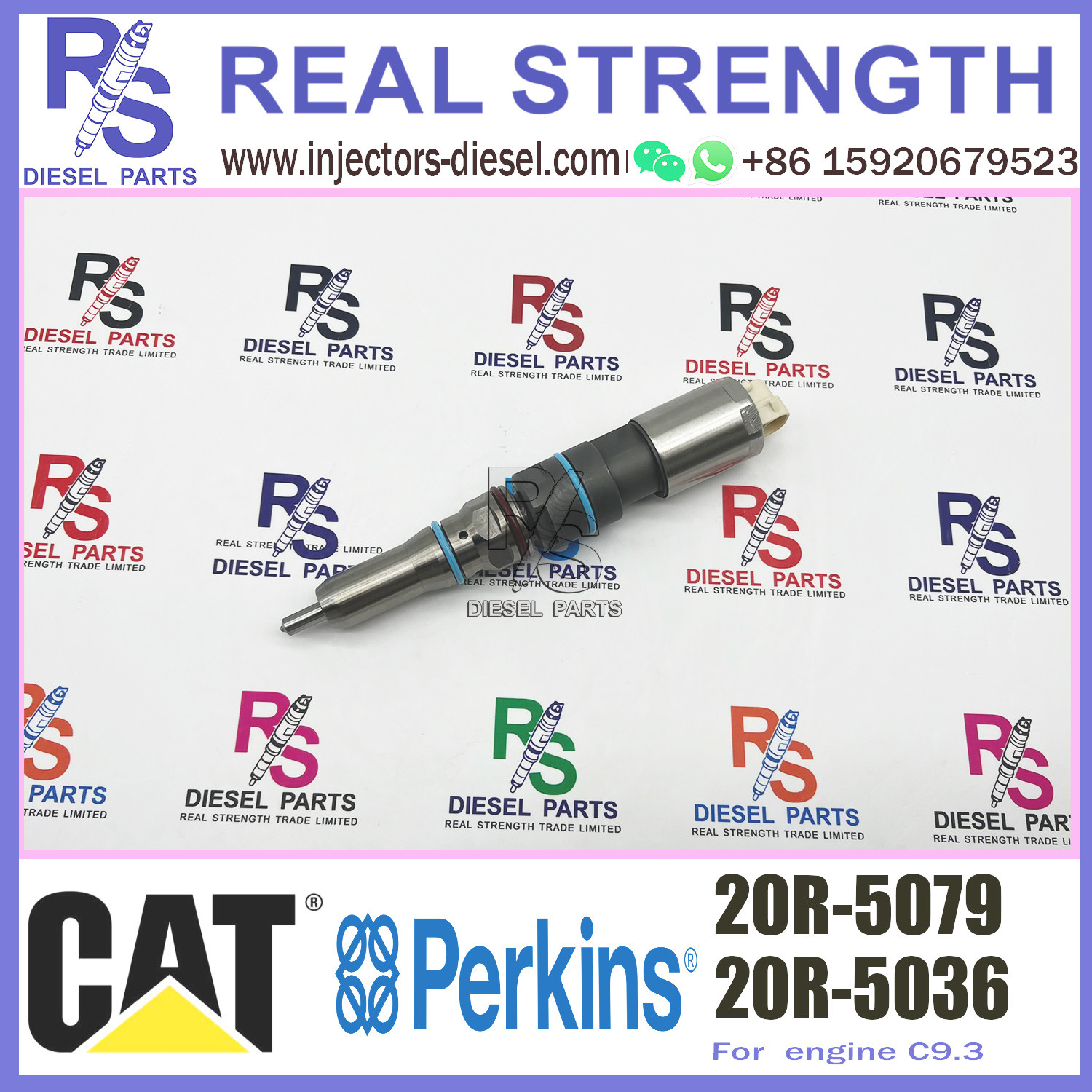 Diesel Fuel Common Rail Injector 456-3544 20R-5079 For Diesel Engine Industrial C7