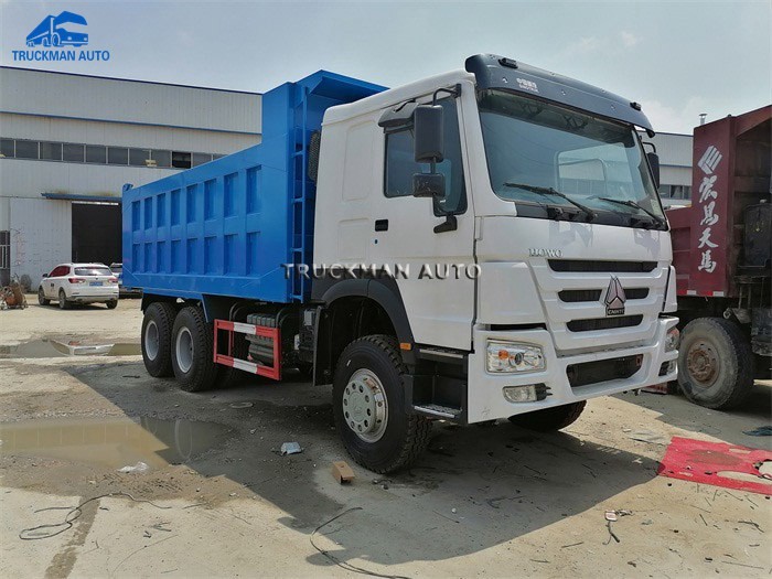 12.00r20 2015 Year 371hp 25 Tons Sinotruk Used Tipper Truck