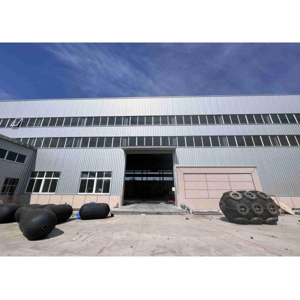 4500x9000mm 50Kpa Pneumatic Fenders For Boat High Energy Absorption Black Color