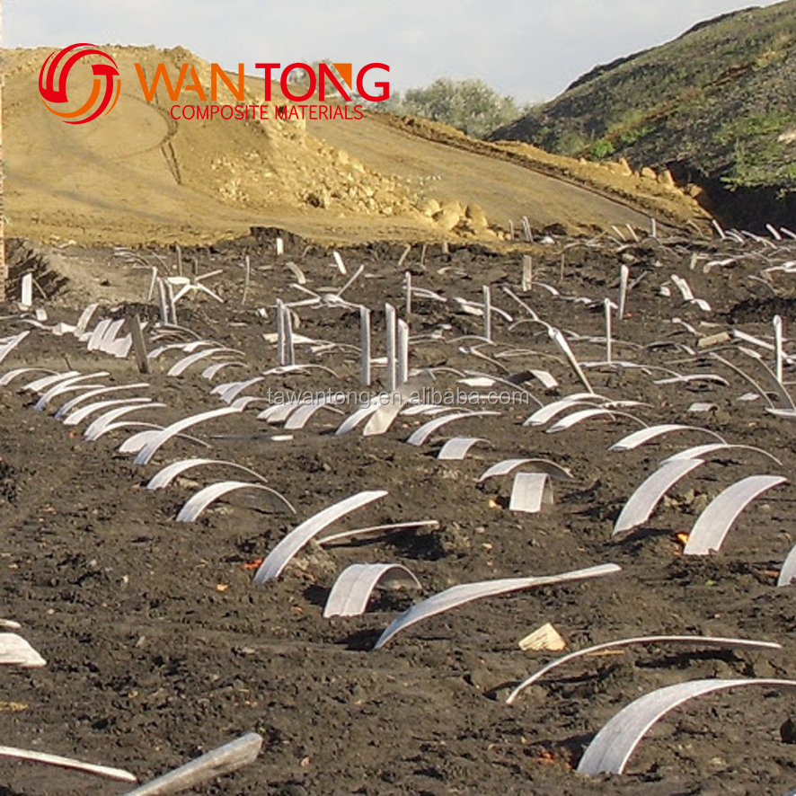 4mm Height Green Prefabricated Vertical Drain for Fast Soil Improvement in Construction
