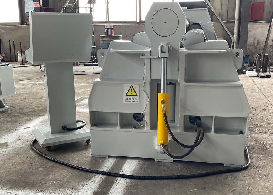 CNC Hydraulic 4 Roller Bending Machine With Removable Side Rollers PLC Control 11Kw